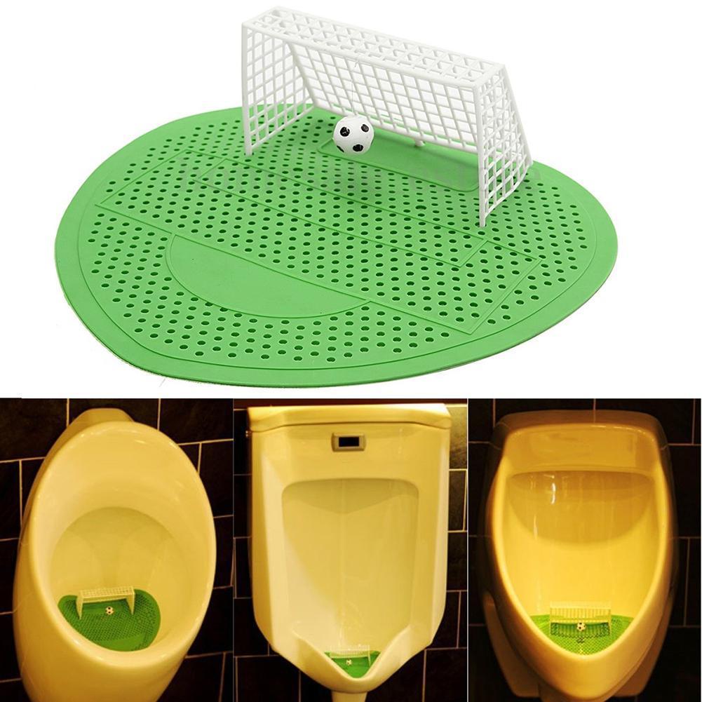 Home Bathroom Urinal - Ziel Urinal Fußball Schießen Matte Urinal