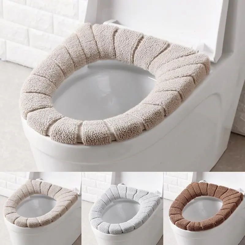 Home Bathroom Gadgets - Wc Sitz Abdeckung Warme Weiche Acryl