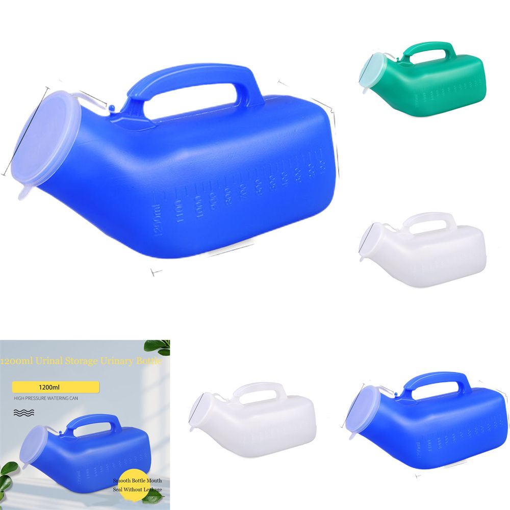 Home Bathroom Urinal - 1200ml Urinflasche mit Griff für Männer,