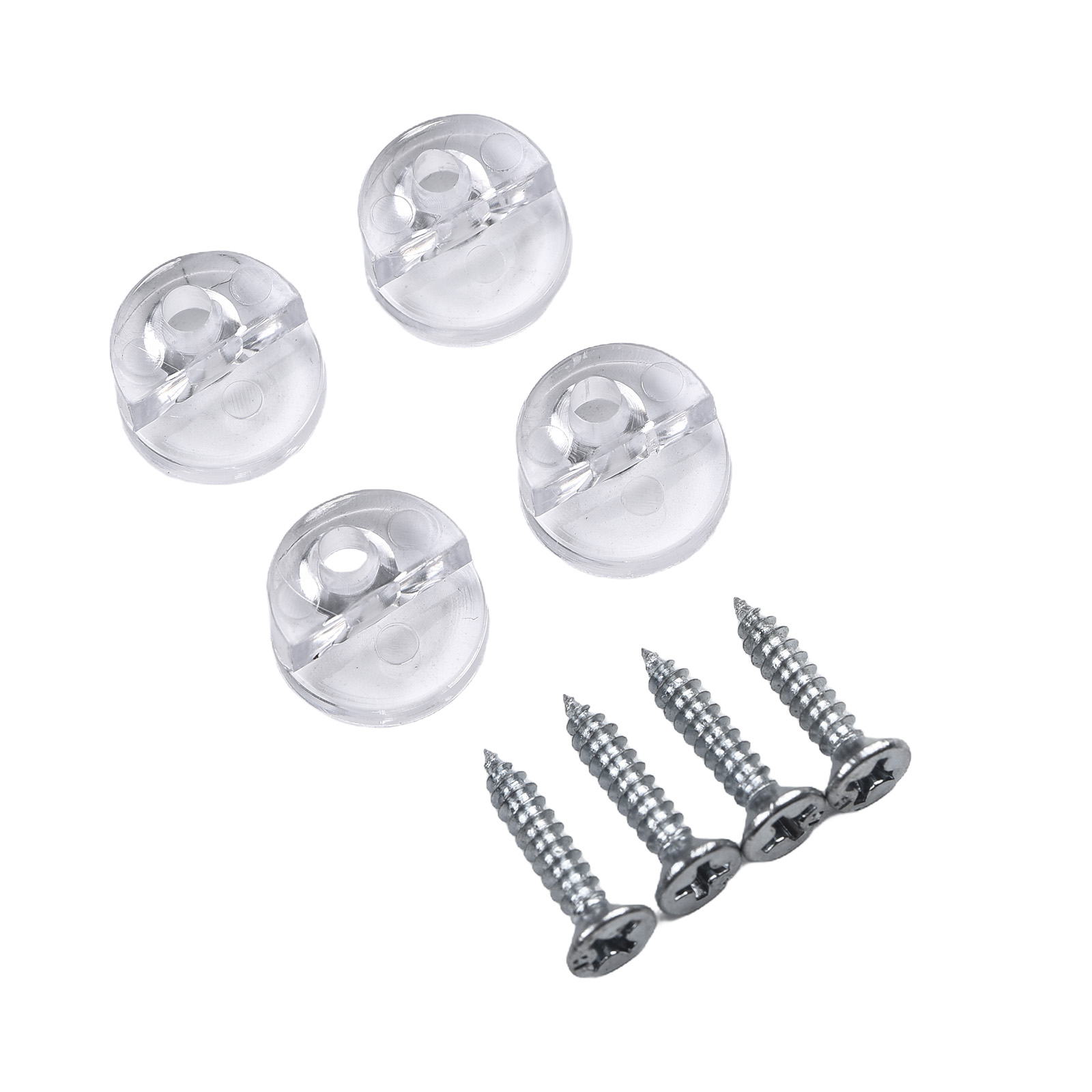 Home Hardware Bathroom Mirrors - 4PCS Spiegel Befestigungs Clips Glas Clip