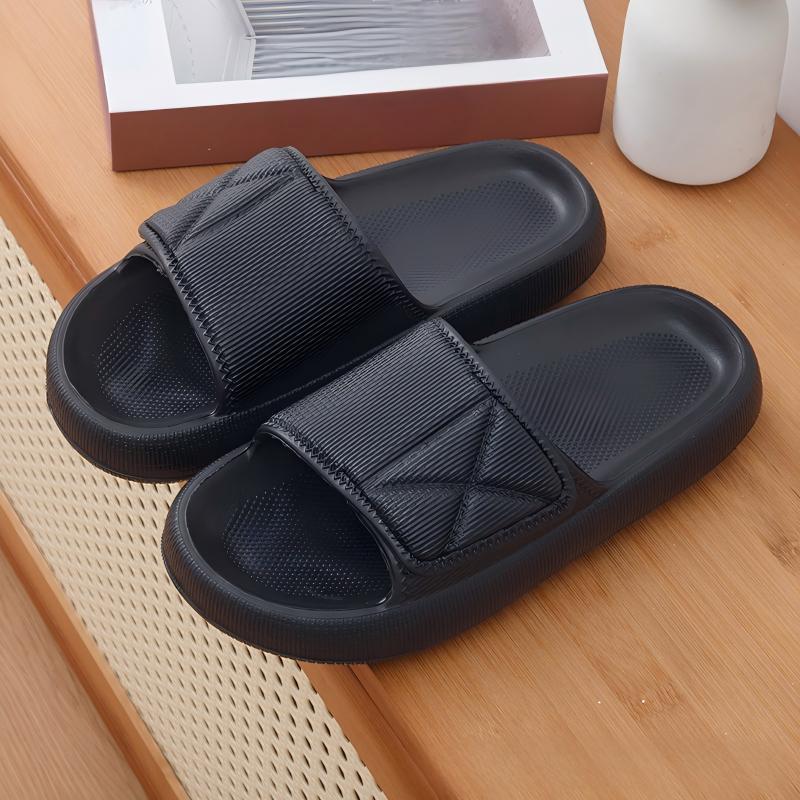 Home Bathroom Wear - Herren-Slipper mit dicken Sohlen, Damen-Sommer-Oberbekleidung, Hausschuhe