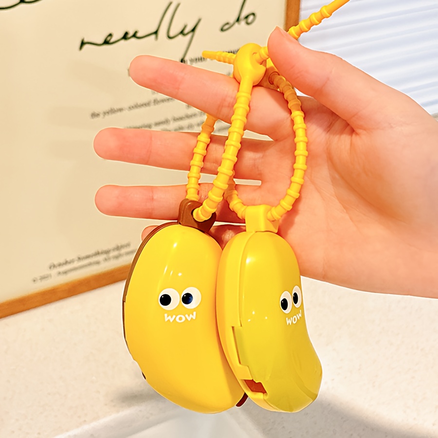 Home Bathroom Essentials - Niedlicher Bananen-Zahnbürstenhalter, tragbarer Reise-Organizer, staubdichte Abdeckung