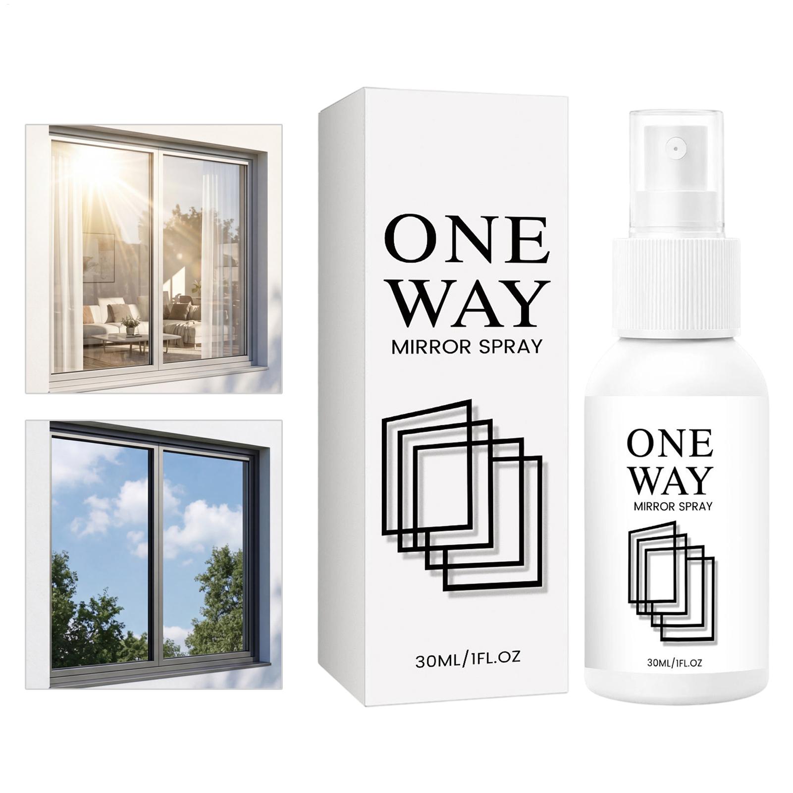 Home Bathroom Window Tint - 30 ml Fensterspray, sofort wirksame Anti-Glare-Beschichtungsflüssigkeit,