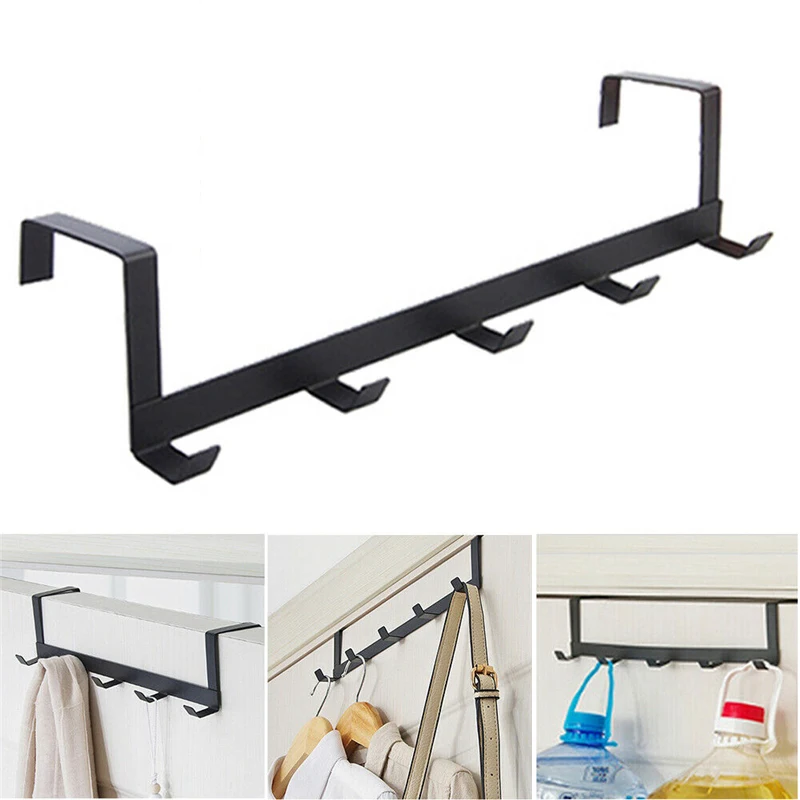 Haken über der Tür, 5-Haken, f – Home Bathroom Gadgets Bewertung und Preis