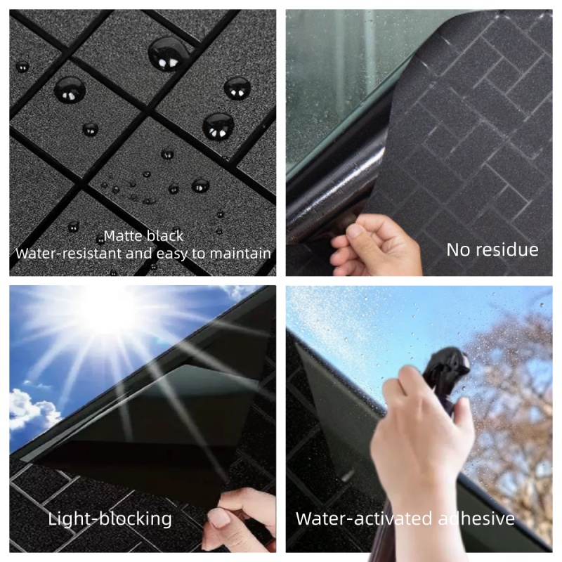 Sichtschutz-Verdunkelungsfolie – Home Bathroom Window Tint Bewertung und Preis