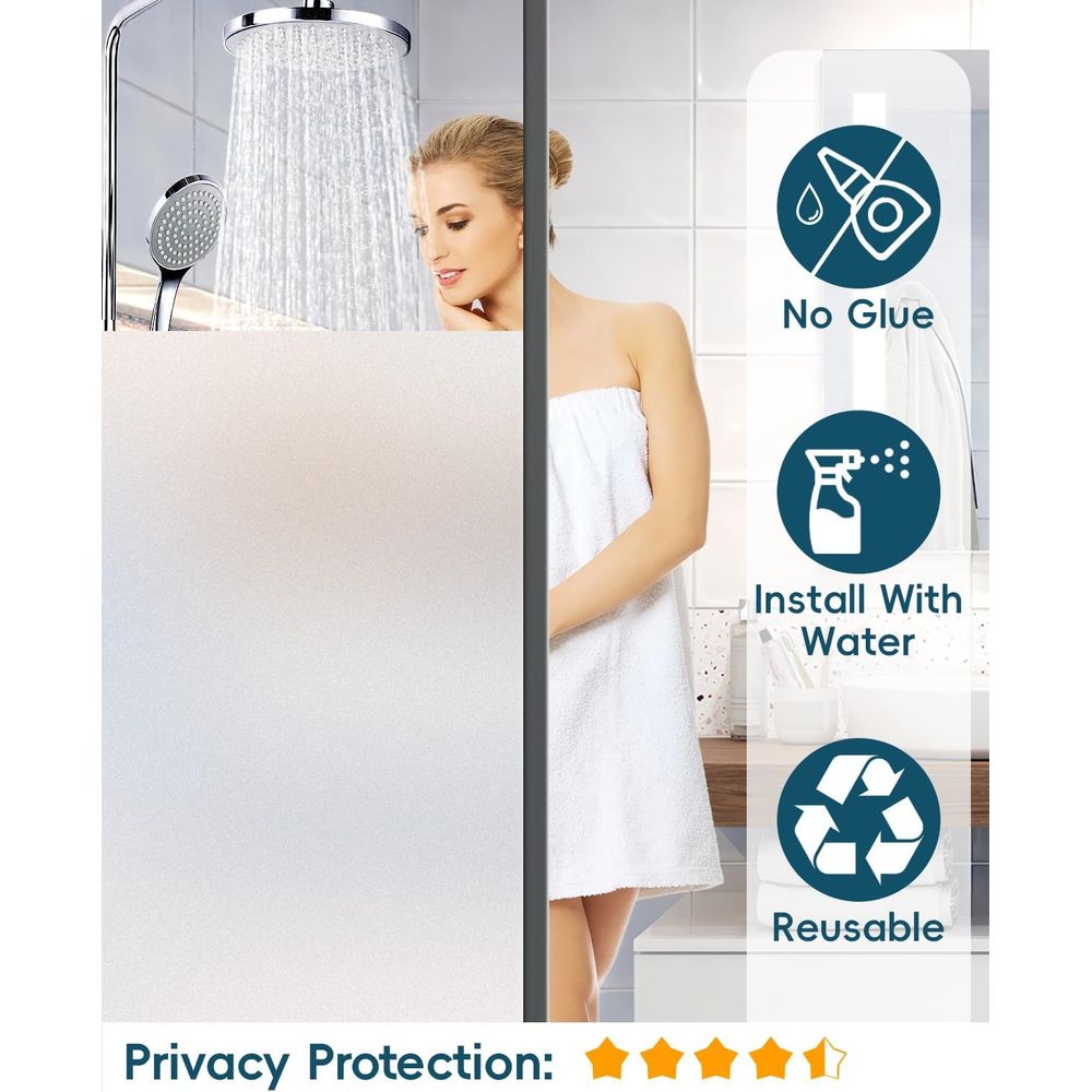 Dekorative Sichtschutzfolie fü – Home Bathroom Window Tint Bewertung und Preis