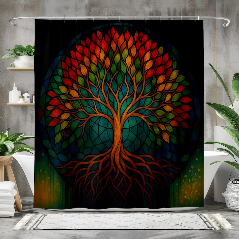 Böhmischer Baum des Lebens Dus – Home Bathroom Design Ideas Bewertung und Preis