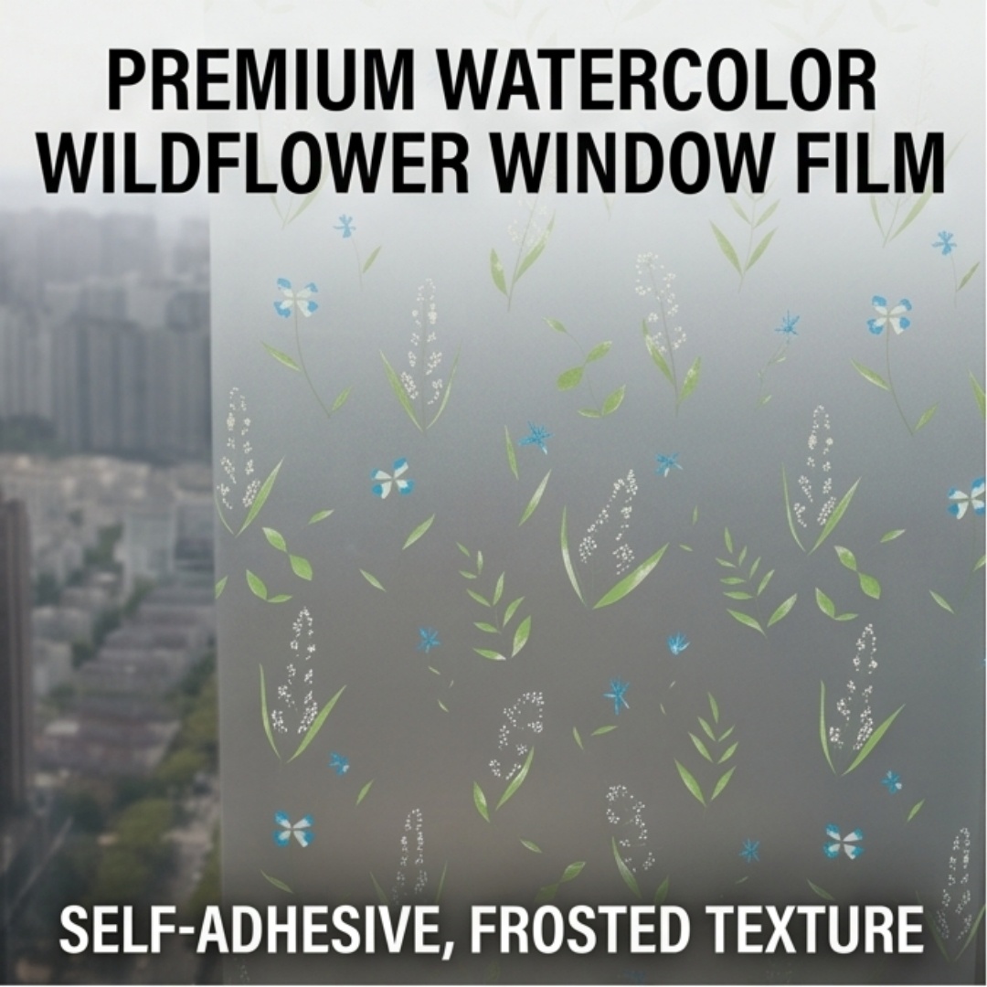 Selbstklebende Frische Blumen- – Home Office Bathroom Bewertung und Preis