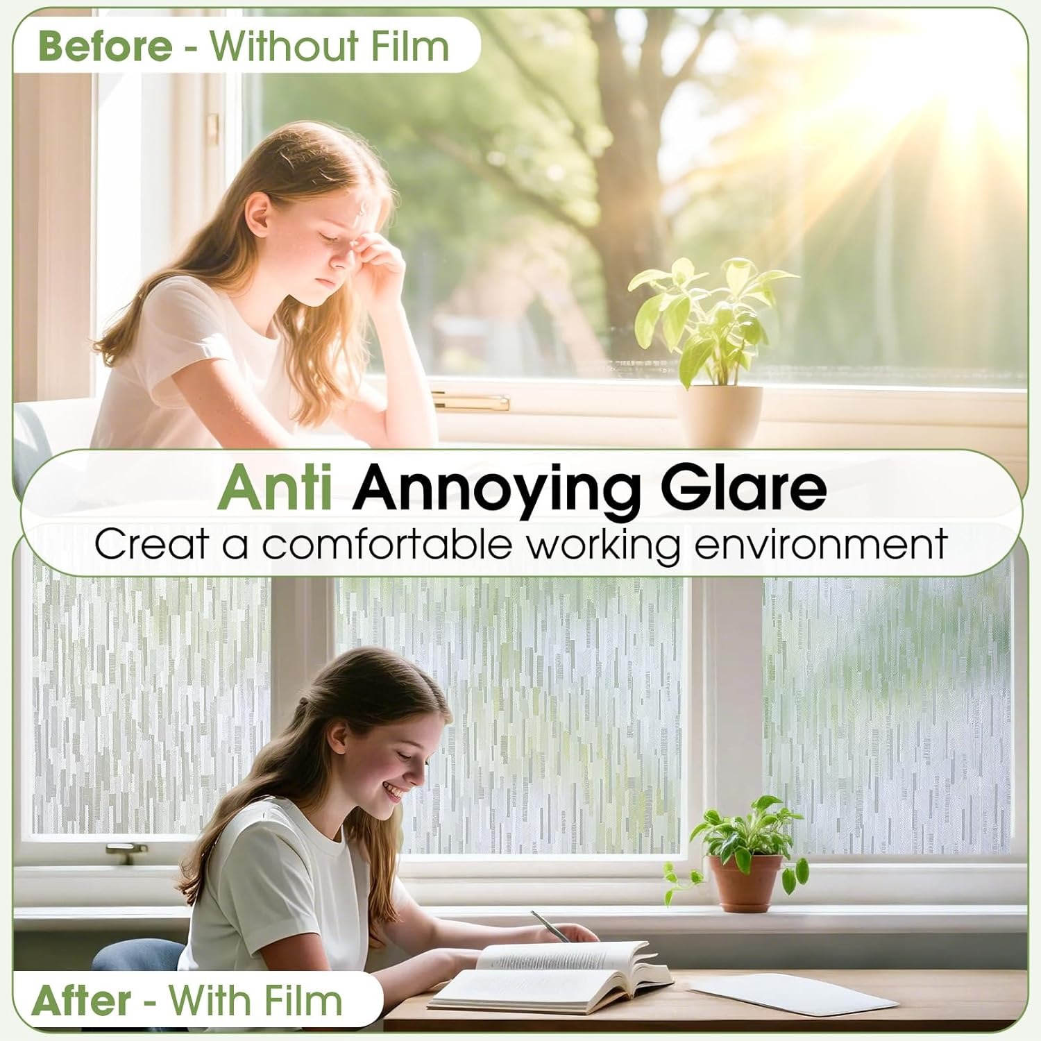 Mattierte Mosaik-Sichtschutzfo – Home Bathroom Window Tint Bewertung und Preis