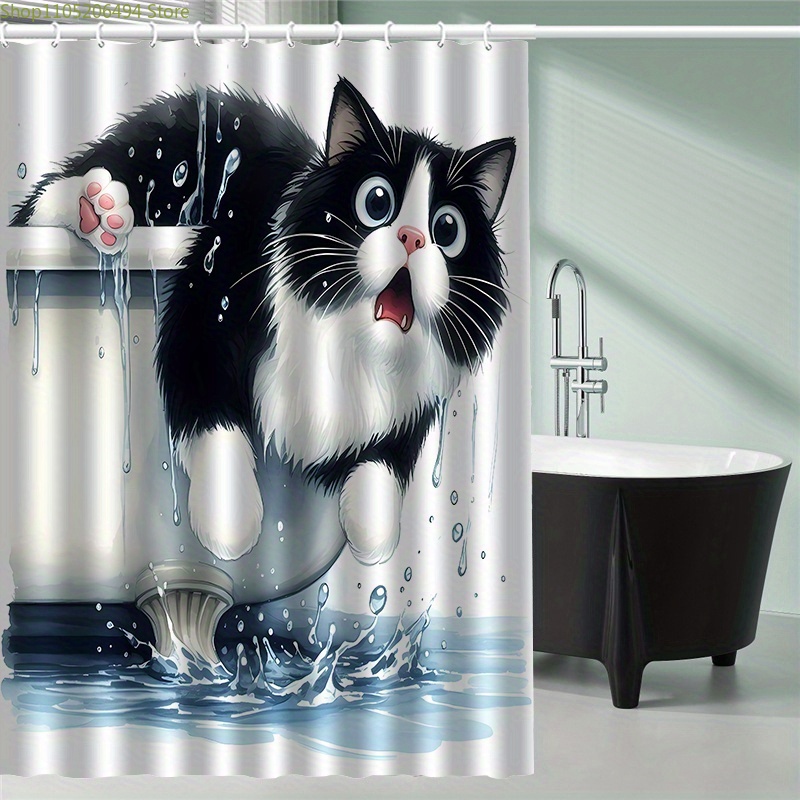 Lustiger Duschvorhang mit spri – Home Bathroom Design Ideas Bewertung und Preis