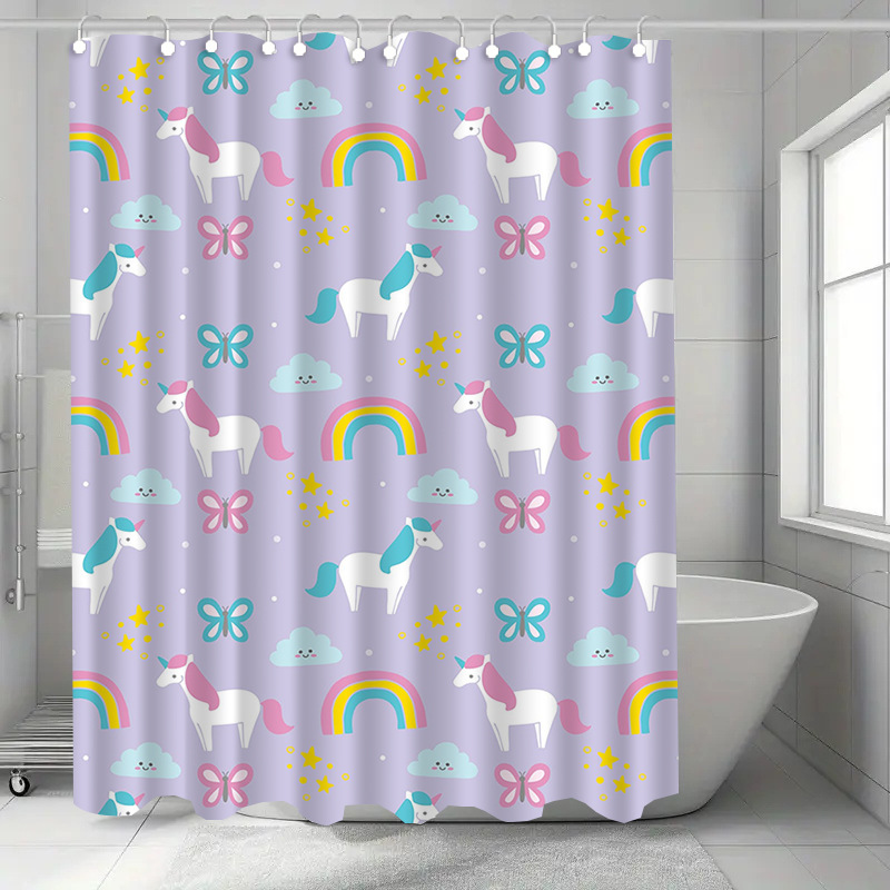 Niedlicher Duschvorhang mit sc – Home Bathroom Design Ideas Bewertung und Preis