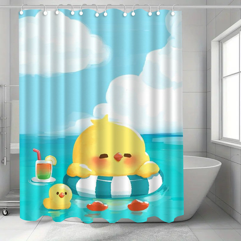 Niedlicher Duschvorhang mit sc – Home Bathroom Design Ideas Bewertung und Preis