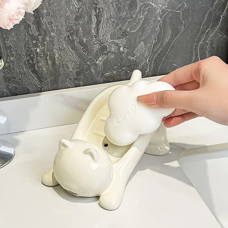 Niedlicher Katzen-Seifenhalter – Home Bathroom Gadgets Bewertung und Preis
