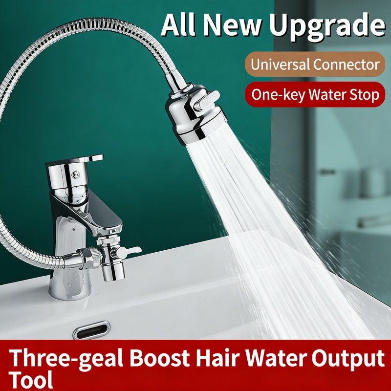 Externer Duschkopf mit 3 Gesch – Home Bathroom Gadgets Bewertung und Preis