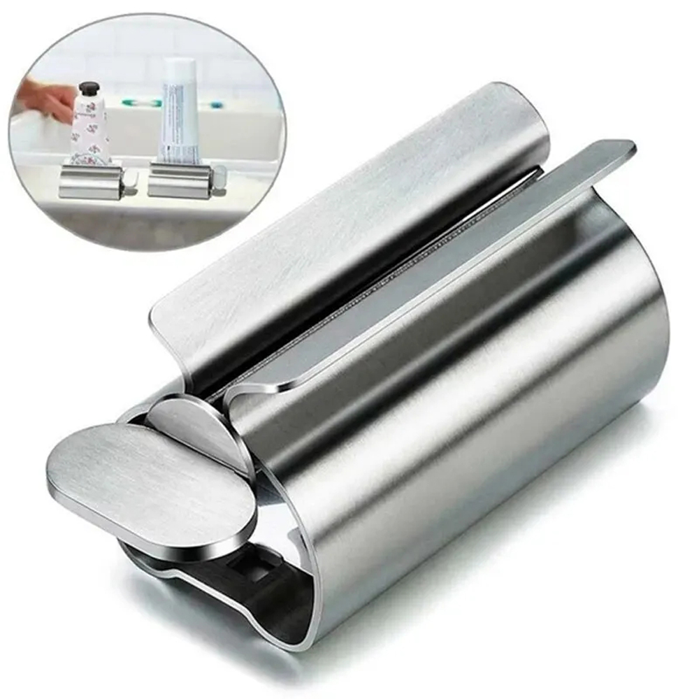 304 Edelstahl Zahnpastaspender – Home Bathroom Gadgets Bewertung und Preis