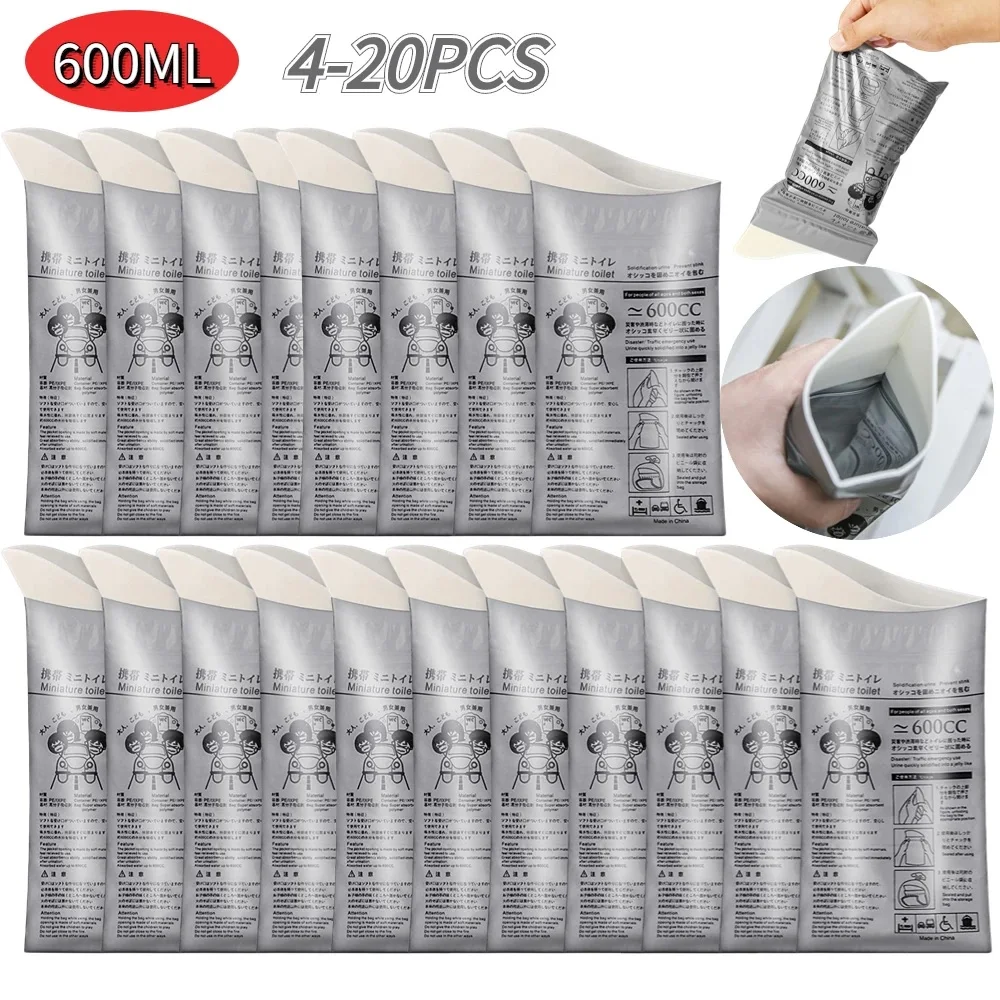 4-20 Stück Outdoor-Notfall-Uri – Home Bathroom Urinal Bewertung und Preis