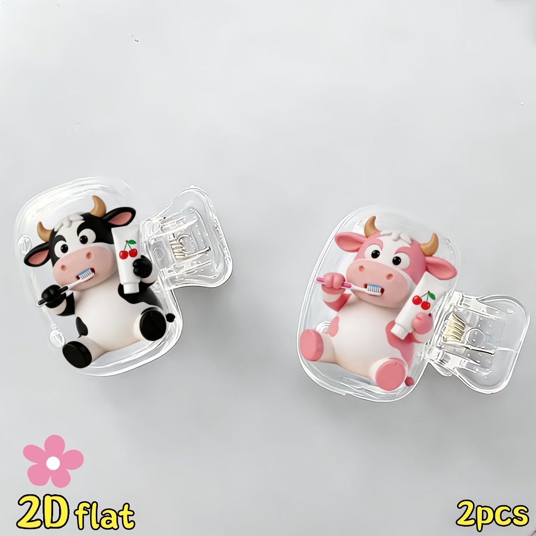 2 Stück Kuh-Zahnbürstenhalter, – Home Bathroom Essentials Bewertung und Preis