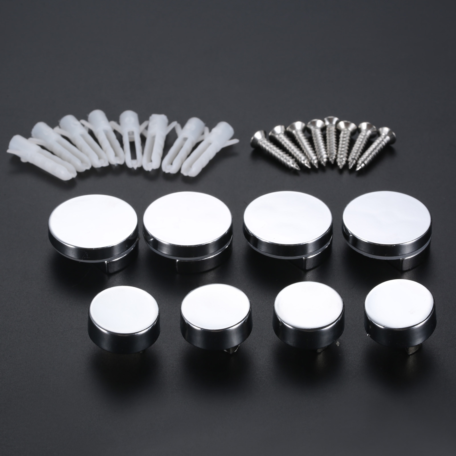 4 stücke 20/27mm Runde Glas Cl – Home Hardware Bathroom Mirrors Bewertung und Preis