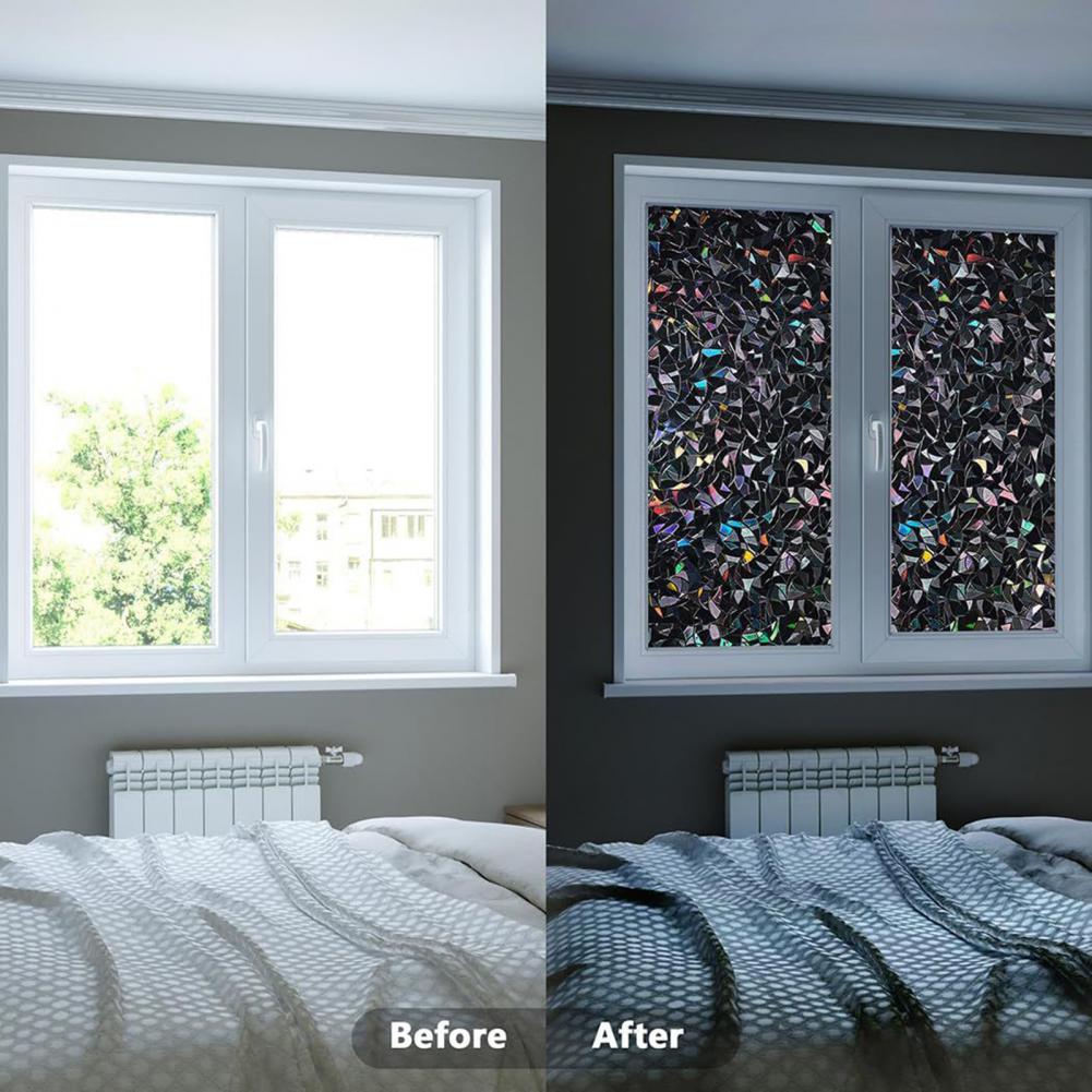 3D-Fensterheberfolie mit schwa – Home Bathroom Window Tint Bewertung und Preis