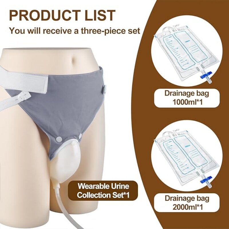 Silikon-Urinsammler für Erwach – Home Bathroom Urinal Bewertung und Preis