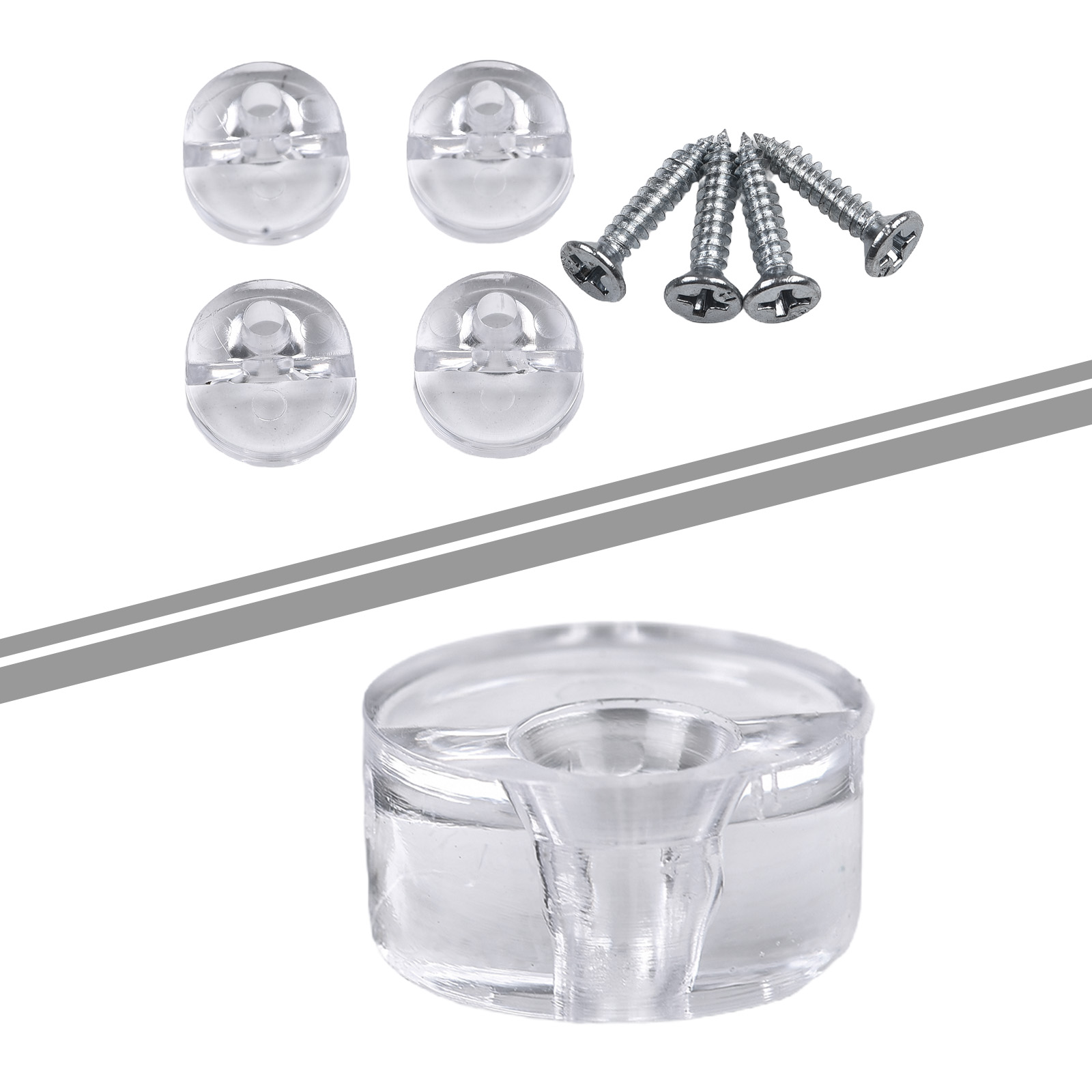 4PCS Spiegel Befestigungs Clip – Home Hardware Bathroom Mirrors Bewertung und Preis